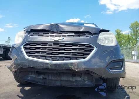 2016 Chevrolet Equinox Ls из США, поврежденный, VIN 2GNALBEK6G6143352